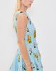 Hemant and Nandita Hemant and Nandita Skater Dress Blue - 4