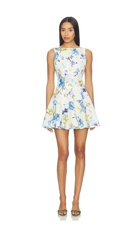 HEMANT AND NANDITA HEMANT AND NANDITA Skater Short Dress