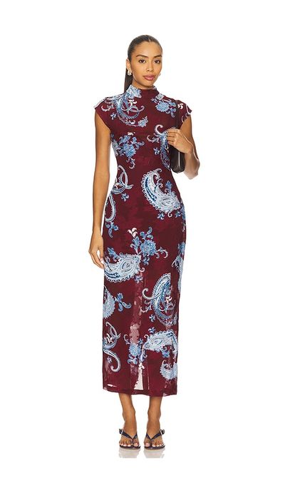 Hemant And Nandita Sleeveless Long Dress