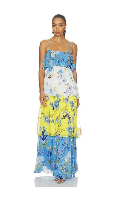 Hemant And Nandita Tiered Maxi Dress