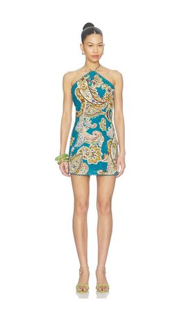 HEMANT AND NANDITA HEMANT AND NANDITA x REVOLVE X Revolve Silhouette Mini Dress