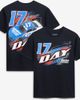 HENDRICK MOTORSPORTS TEAM COLLECTION Men's Hendrick Motorsports Team Collection Black Corey Day #17 HendrickCars.com T-Shirt  - 1