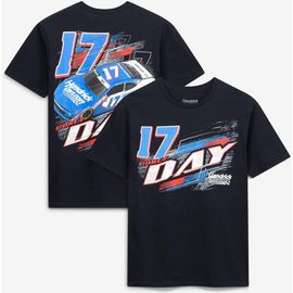 HENDRICK MOTORSPORTS TEAM COLLECTION Men's Hendrick Motorsports Team Collection Black Corey Day #17 HendrickCars.com T-Shirt 
