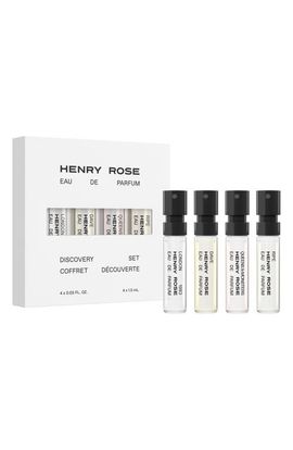 HENRY ROSE HENRY ROSE 4-Piece Discovery Fragrance Set 