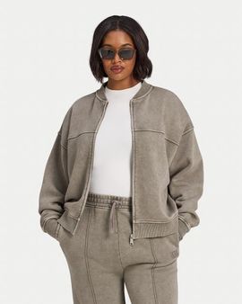 HERA HERA Faded Bomber Jacket