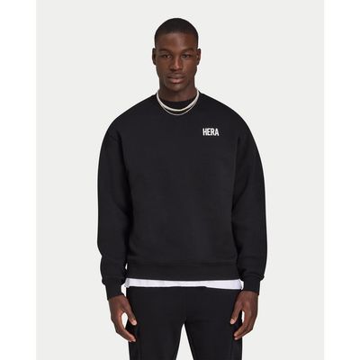 HERA HERA Staple Relaxed Fit Crew Neck Sweatshirt