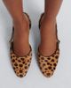 Herbert Levine Herbert Levine Ask Around calf hair slingback pumps - 2