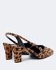 Herbert Levine Herbert Levine Ask Around calf hair slingback pumps - 3