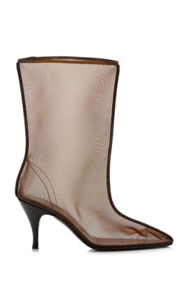 Herbert Levine Herbert Levine Drawing A Blank Mesh Ankle Boots