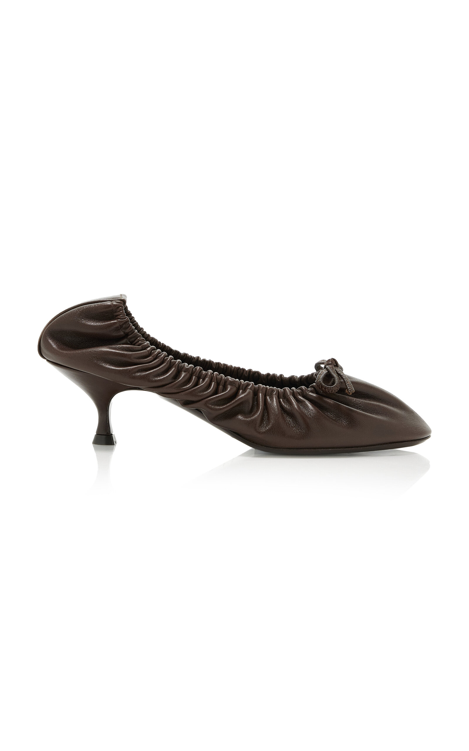 Herbert Levine Herbert Levine Gather Around Leather Ballet Pumps