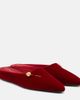 Herbert Levine Herbert Levine Sleep On It velvet wedge mules - 1