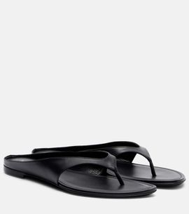 Herbert Levine Herbert Levine Sun-kissed leather thong sandals