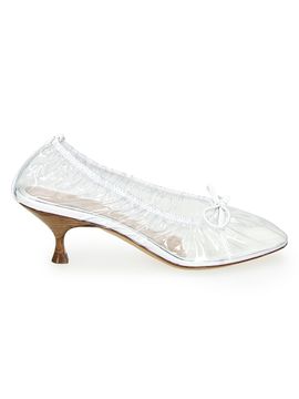 Herbert Levine Women's Rain Check 30MM Transparent Pumps