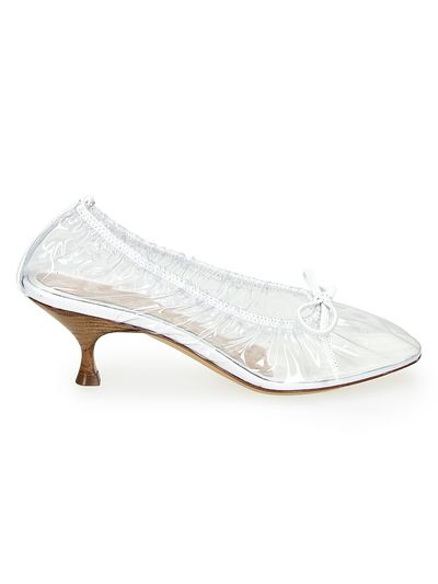 Herbert Levine Women's Rain Check 30MM Transparent Pumps
