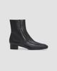 Herbert Levine Women's Shadow Ban 30MM Leather Ankle Boots - 1