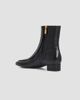 Herbert Levine Women's Shadow Ban 30MM Leather Ankle Boots - 2
