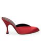 Herbert Levine Women's Sitting Pretty 70MM Satin Mules - 2