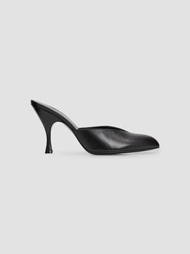Herbert Levine Women's Sitting Pretty 95MM Leather Mules
