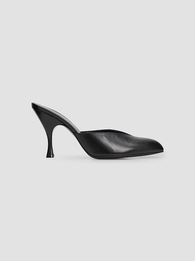 Herbert Levine Women's Sitting Pretty 95MM Leather Mules