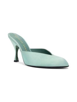 Herbert Levine Women's Sitting Pretty 95MM Satin Mules