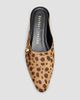 Herbert Levine Women's Sleep On It Calf Hair Cheetah Mules - 6