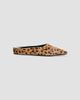 Herbert Levine Women's Sleep On It Calf Hair Cheetah Mules - 7