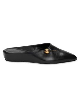 Herbert Levine Women's Sleep On It Leather Slip-On Flats