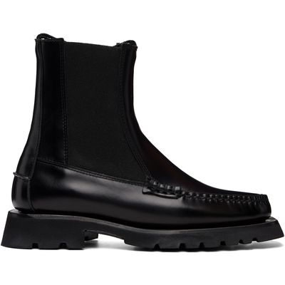 HEREU HEREU Black Alda Sport Chelsea Boots