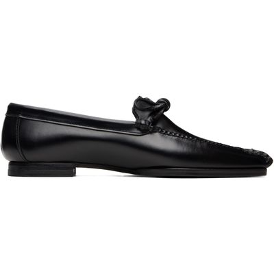 HEREU HEREU Black Aresta Pointy Loafers