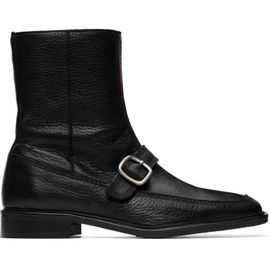 HEREU HEREU Black Bernat Buckle Boots
