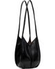 HEREU HEREU Black Calella Bucket Leather Bag - 3