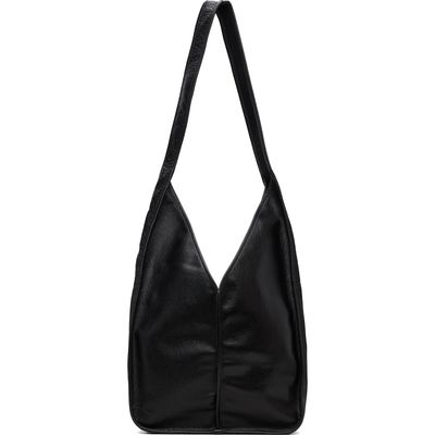 HEREU HEREU Black Calella Crossbody Tumbled Tote