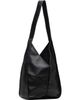 HEREU HEREU Black Calella Crossbody Tumbled Tote - 3