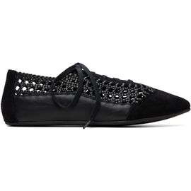 HEREU HEREU Black Esportiu Woven Loafers