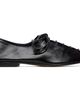 HEREU HEREU Black Plegada Crinkled Glossy Flats - 1