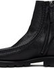 HEREU HEREU Black Riera Sport Grainy Boots - 3
