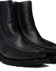 HEREU HEREU Black Riera Sport Grainy Boots - 4