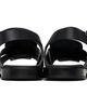 HEREU HEREU Black Roca 2 Grainy Veg Tanned Sandals - 2