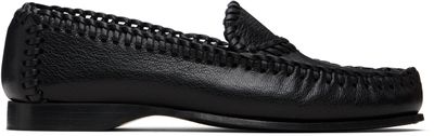 HEREU HEREU Black Sastre Supple Shiny Loafers
