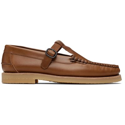 HEREU HEREU Brown Alber Rubber Veg Tan Loafers