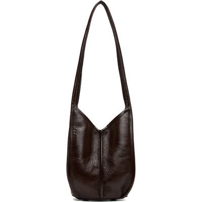 HEREU HEREU Brown Calella Bucket Leather Bag