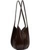 HEREU HEREU Brown Calella Bucket Leather Bag - 3