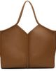 HEREU HEREU Brown Calella Medium Squared Tote - 1