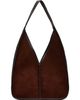 HEREU HEREU Brown Calella Suede Bag - 1