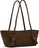 HEREU HEREU Brown Fleca Nubuck Bag - 3