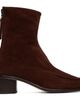 HEREU HEREU Brown Juliol Calf Suede Heeled Boots - 1