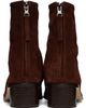 HEREU HEREU Brown Juliol Calf Suede Heeled Boots - 2