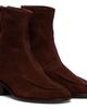 HEREU HEREU Brown Juliol Calf Suede Heeled Boots - 4