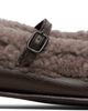 HEREU HEREU Brown Lorea Curly Shearling Loafers - 1