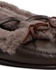 HEREU HEREU Brown Lorea Curly Shearling Loafers - 4